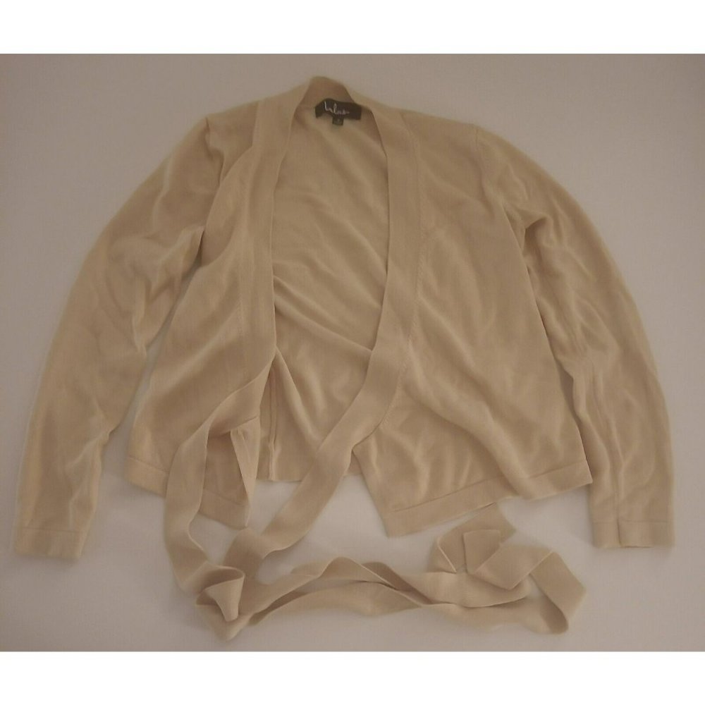 Lulus Beige Women's Belted Cardigan - Small